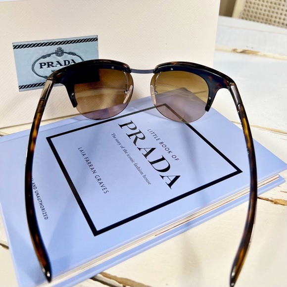 Prada Vintage Tortoise Sunglasses - Picture 7 of 11